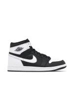 کتونی نایک مدلNIKE JORDAN 1سیاه و سفید 010
