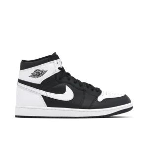 کتونی نایک مدلNIKE JORDAN 1سیاه و سفید 010