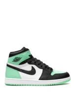 کتونی مدل NIKE Jordan1سبز خط مشکی 130