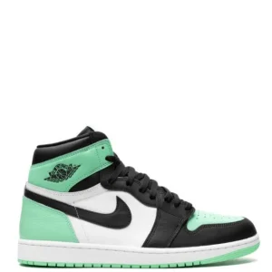 کتونی مدل NIKE Jordan1سبز خط مشکی 130