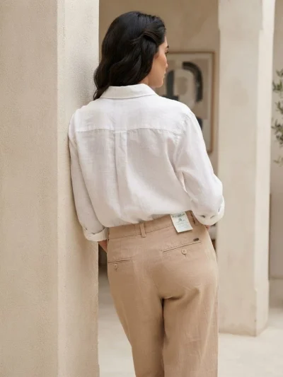 شلوار لینن زنانه - Image 2