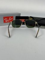 عینک سبز دسته پلنگی rayban rb-3663 - Image 3