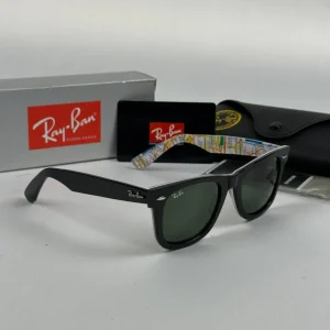 عینک مشکی نقشه rayban rb-2140