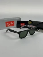 عینک مشکی داخل سفید rayban rb-2140