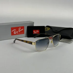 عینک آبی پلنگی rayban rb-3663