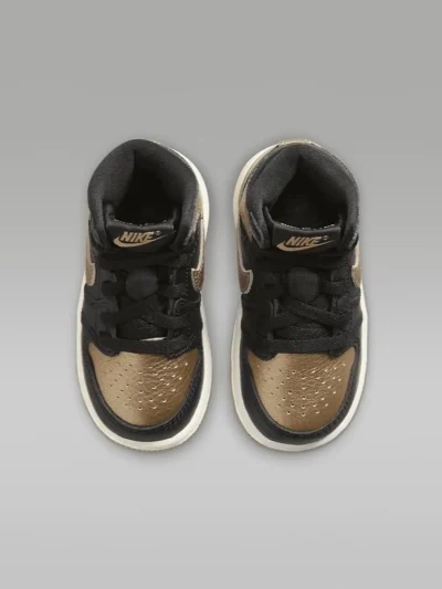 کتونی جردن۱ طلایی بچگانه Nike - Image 3