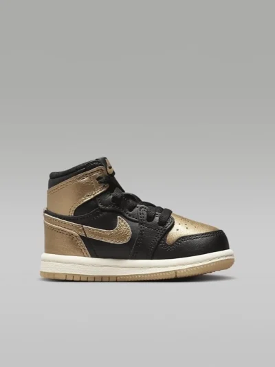 کتونی جردن۱ طلایی بچگانه Nike - Image 4