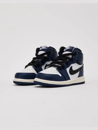 کتونی جردن۱ سرمه ای بچگانه Nike - Image 2