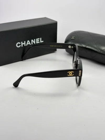 عینک شنل مشکی chanel-5482 h - Image 3
