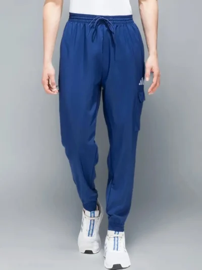 شلوار اسلش سرمه ای Adidas - Image 2