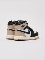 کتونی جردن ۱مشکی بژ بچگانه Nike - Image 3