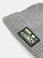 کلاه بافت طوسی بچگانه - تصویر 3