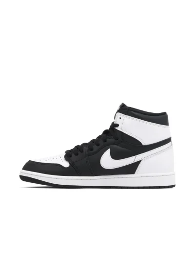 کتونی نایک مدلNIKE JORDAN 1سیاه و سفید 010 - تصویر 2