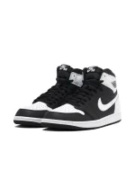 کتونی نایک مدلNIKE JORDAN 1سیاه و سفید 010 - تصویر 4