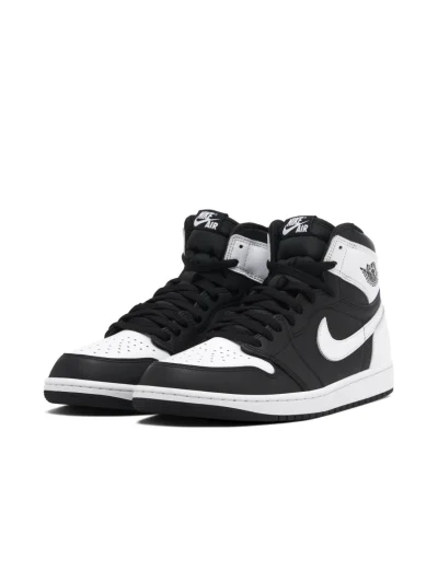 کتونی نایک مدلNIKE JORDAN 1سیاه و سفید 010 - تصویر 4