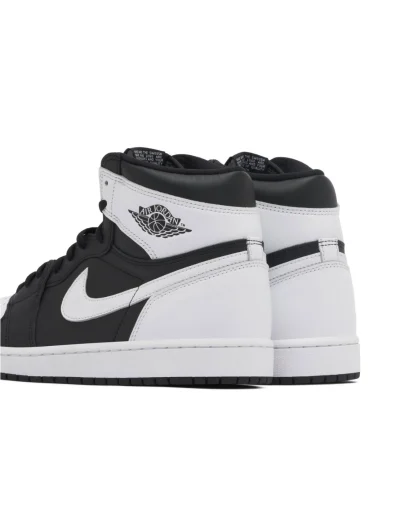 کتونی نایک مدلNIKE JORDAN 1سیاه و سفید 010 - تصویر 5