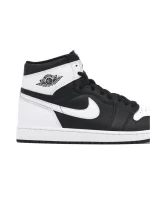 کتونی نایک مدلNIKE JORDAN 1سیاه و سفید 010 - تصویر 3