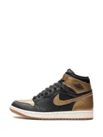 کتونی نایک مدلNIKE Jordan 1 طلایی و مشکی 071 - تصویر 2