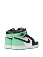 کتونی مدل NIKE Jordan1سبز خط مشکی 130 - تصویر 5