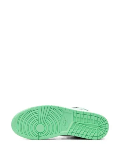 کتونی مدل NIKE Jordan1سبز خط مشکی 130 - تصویر 6