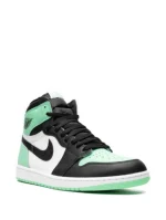 کتونی مدل NIKE Jordan1سبز خط مشکی 130 - تصویر 4