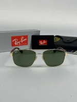 عینک سبز دسته پلنگی rayban rb-3663 - Image 4