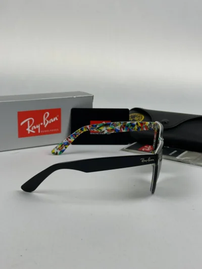 عینک مشکی رنگی rayban rb-2140 - Image 2