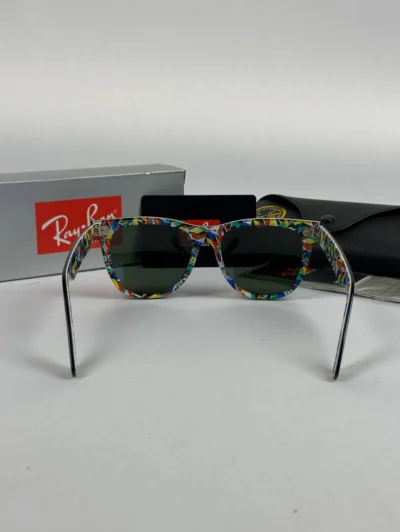 عینک مشکی رنگی rayban rb-2140 - Image 3