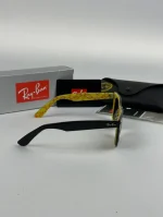 عینک مشکی زردrayban rb-2140 - Image 2