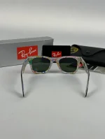 عینک مشکی نقشه rayban rb-2140 - Image 3