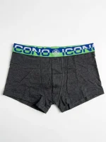 شورت باکسر مردانه نخی طرح اسپرت ICONO - تصویر 2