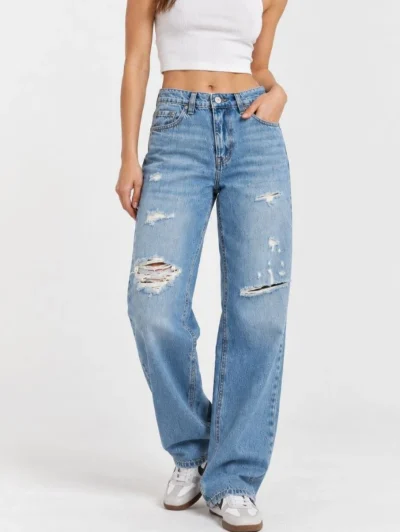 شلوار جین زنانه آبی سنگشور (Aeropostale) - Image 2