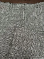 شلوار زنانه چهارخانه راسته کلاسیک - Image 3