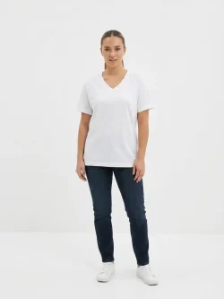 Bench Women's Basic Crew Neck T-Shirt - White