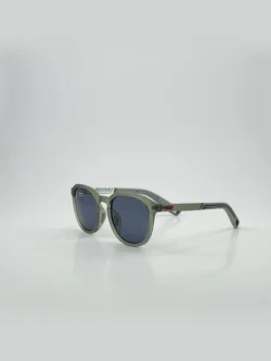 Gray New Balance sports sunglasses