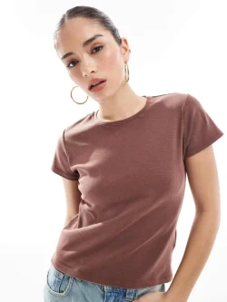 Minimalist brick cotton t-shirt