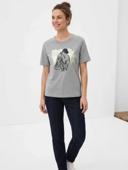 Women's T-shirt Sus Oliver Graphic Lady Plan