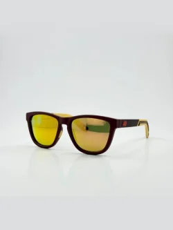 Yellow New Balance sports sunglasses
