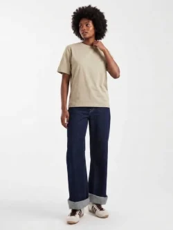 khaki cotton t-shirt